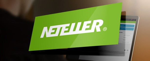 logo neteller devant ordinateur